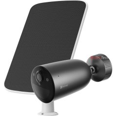   EZVIZ EB3 kültéri akkumulátoros kamera + Solar panel F szett, színes éjszakai látás, 3 MP, IP65, 5200 mAh, 4 hónap,256GB