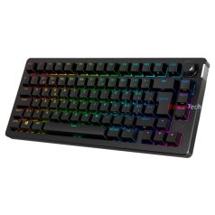   HP HYPERX vezeték nélküli mechanikus gaming billentyűzet Alloy Rise 75 piros switch - amerikai lokalizáció