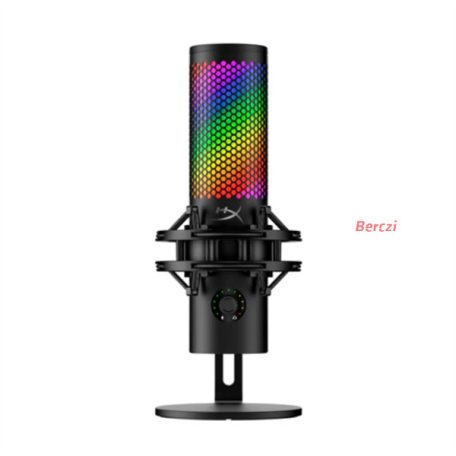 HP HYPERX vezetékes mikrofon QuadCast 2 S RGB - fekete