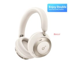   ANKER Vezeték Nélküli Fejhallgató, Soundcore Space One Pro, Összecsukható, Aktív Zajszűrő, cream white - A3062G21