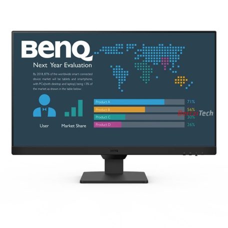 BENQ IPS monitor 23,8" BL2490 1920x1080, 250 cd/m2, 5ms, 100 Hz, Eye Care, 2xHDMI, DisplayPort, hangszóró