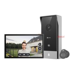   EZVIZ HP5 színes video kaputelefon, 7 hüvelykes átmérő, távoli nyitás, 2 vezeték, beépített csengő, kétirányú beszéd