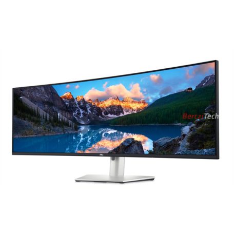 DELL LED IPS Curved Monitor 49" U4924DW 5120 x 1440, 2000:1, 350cd, 8ms,HDMI, DP, USB-C, fekete