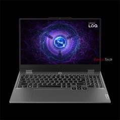   LENOVO LOQ Gaming 15IAX9, 15.6" FHD, Intel Core i5-12600HX, 16GB, 512GB SSD, nV RTX 3050 6GB, NoOS, Luna Grey