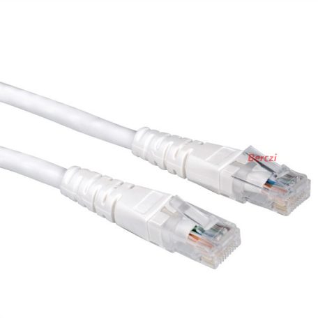 VALUE Kábel UTP CAT6 LSOH, kihúzás gátló, 10m, fehér