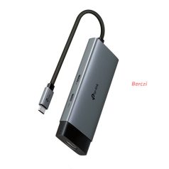   TP-LINK USB Type-C HUB 5 portos 1xHDMI + 1xPD 100W +1xUSB-C + 2xUSB, UH5020C