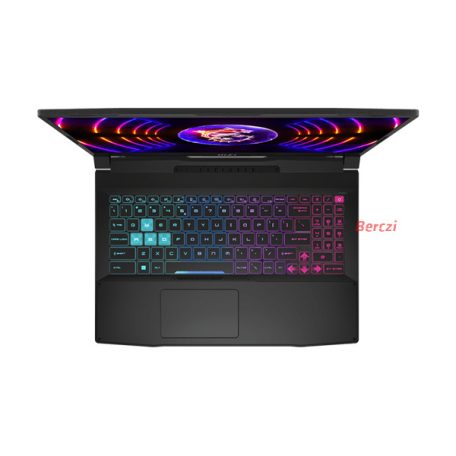 MSI Gaming NB Katana 15 B13VFK-2289, 15.6" QHD 165Hz, i7-13620H, 16GB, 512GB M.2, RTX 4060 8GB, noOS, Fekete