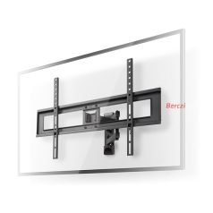   Nedis TVWM1550BK 37"-70 LCD TV / monitor fali tartókonzol, maximum 35 kg, dönthető és forgatható, acél, fekete