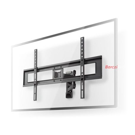 Nedis TVWM1550BK 37"-70 LCD TV / monitor fali tartókonzol, maximum 35 kg, dönthető és forgatható, acél, fekete