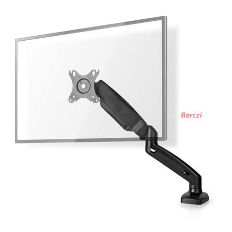 Nedis MMSISGS110BK gázrugós monitor tartó konzol / állvány 15 - 32 " | 75x75 / 100x100