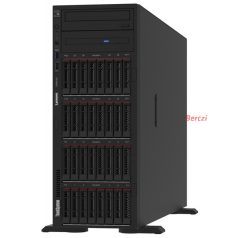   LENOVO torony szerver - ST650 V3 (2.5"), 1x 12C 4510 2.4GHz, 1x32GB, NoHDD, 9350-8i, XCC P, 1x1100W.