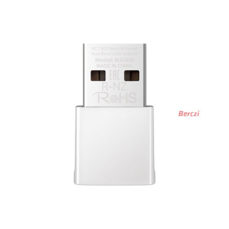 MERCUSYS Wireless Adapter USB Dual Band AC1300, MA30N