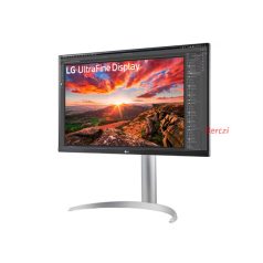   LG IPS monitor 27" 27UP850K, 3840x2160, 16:9, 400cd/m2, 5ms, HDMIx2/DisplayPort/USBx2/USB-C, hangszóró