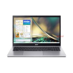   ACER Aspire A315-59-333H, 15.6" FHD, Intel Core i3-1215U, 16GB, 512GB SSD, UMA, Win11 Home, ezüst
