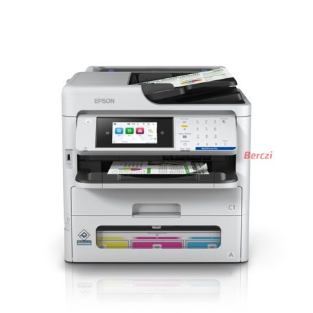 EPSON Tintasugaras nyomtató - WorkForce Pro EM-C800RDWF (A4, MFP, 4800x1200 DPI, 34 lap/perc, duplex, ADF, USB/LAN/Wifi)