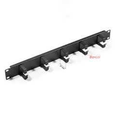   KELINE Gyűrűs panel 1U-19" 37mm-es gyűrűkkel (RMA, RZA 600mm 200kg; 800mm 400kg)