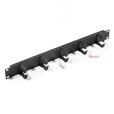 KELINE Gyűrűs panel 1U-19" 37mm-es gyűrűkkel (RMA, RZA 600mm 200kg; 800mm 400kg)