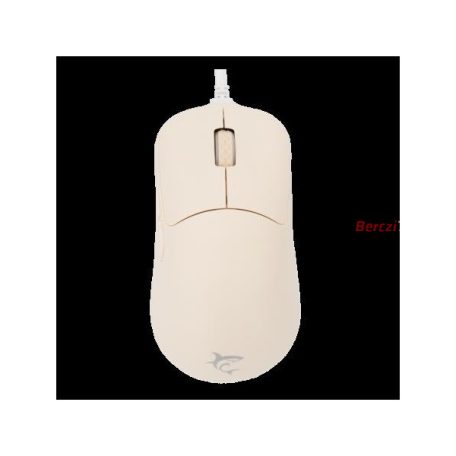 WHITE SHARK GRAPHENE-BE WS GM-5014BE gamer egér  6D / 6200 dpi bézs RGB  Pixart 3327
