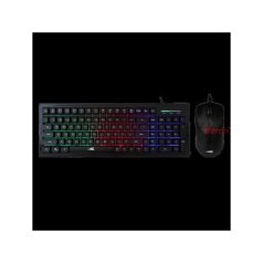   BARACUDA BGC-011B ORCA-B gamer combo fekete billentyűzet (memb. ang.) + egér