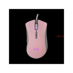   BARACUDA BGM-081P LOBSTER-P pink / 6400 dpi 7D gamer egér, 4 szín