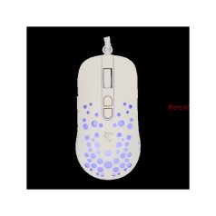   WHITE SHARK TRISTAN-W WS GM-9004W  7D / 12000 dpi fehér RGB gamer egér