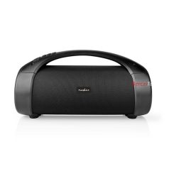   Nedis Bluetooth Party Boombox ,6 óra üzemidő ,2.0 ,50W ,AUX , USB ,IPX5 ,Párosítható ,Fogantyú ,Partifények ,Fekete