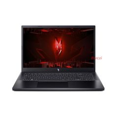   ACER Aspire Nitro ANV15-41-R1U3, 15.6" FHD IPS, AMD Ryzen 5-7535HS, 16GB, 512GB SSD, GeForce RTX 3050, Win11 Home fekete
