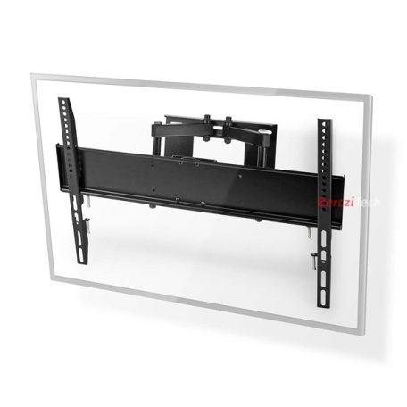Nedis TVWM3551BK szabadon mozgatható fali LCD TV / monitor tartó konzol (37"-80"), 35kg