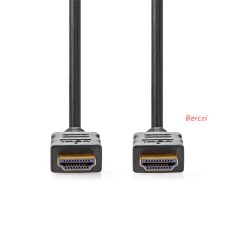   Nedis CVGL34060BK200 ultra HD HDMI kábel, HDMI dugó - dugó, 4K@60Hz, ARC, 18 Gbps, aranyozott csatlakozók, hossz 20m