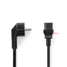   Nedis táp kábel IEC-320-C13, 3 x 0.75 mm˛, hossz 3m, CEGL10000BK30