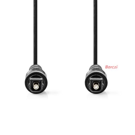Nedis optikai audió kábel, TosLink dugó, hossz 3m, CAGL25000BK30