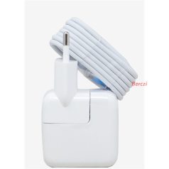   BLACKBIRD Hálózati Adapter 12W USB-A Kivitel + USB-C male to USB-A Töltő kábel 1m, Fehér (Ipad-hez)
