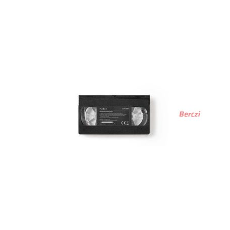 Nedis CLTP100BK fejtisztító szalag, VHS fejek, fekete
