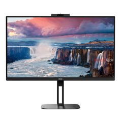  AOC IPS monitor 27" Q27V5CW/BK, 2560x1440, 16:9, 300 cd/m2, 1 ms, HDMI/DisplayPort/USBx4/USB-C, webkamera