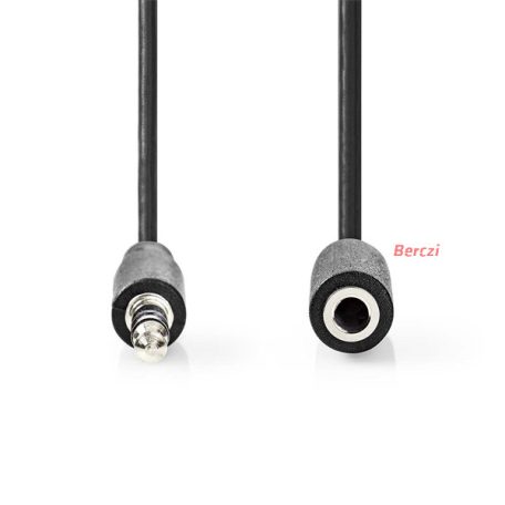 Nedis CAGL22050BK100 3,5mm sztereo jack hosszabító kábel, 10m