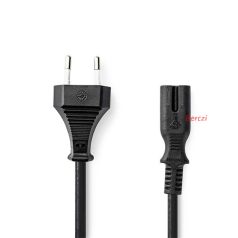   Nedis CEGL11040BK50 táp kábel IEC-320-C7, 2 x 0.75 mm, hossz 5m