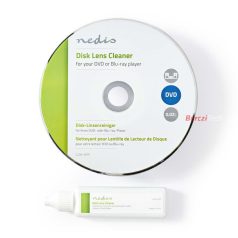   Nedis CLDK110TP cd/dvd/blu-ray tisztító készlet tisztító folyadékkal