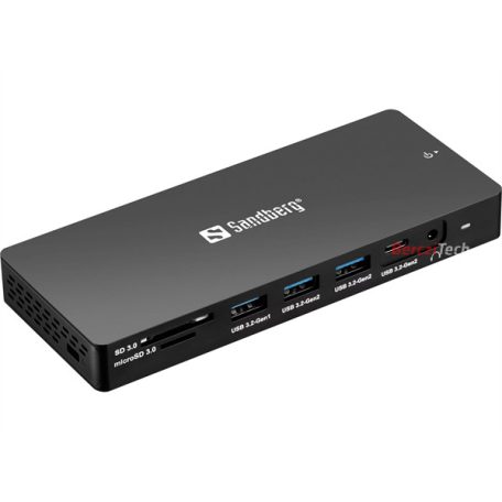 SANDBERG USB-C Dokkoló 13in1 DockingStation Pro
