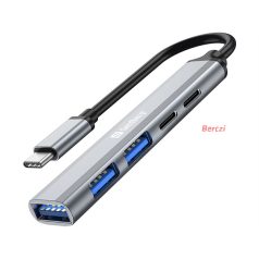 SANDBERG Hub és elosztó, USB-C to 3xUSB-A+2xUSB-C SAVER