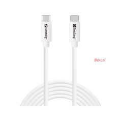 SANDBERG Hálózati vezeték, USB-C > USB-C 65W 2M SAVER