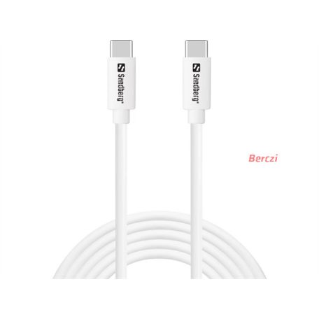 SANDBERG Hálózati vezeték, USB-C > USB-C 65W 2M SAVER