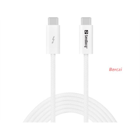 SANDBERG USB-C tartozék, USB-C>C USB4 240W+40Gbps, 2M