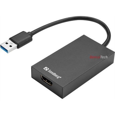 SANDBERG Konverter, USB 3.0 to HDMI Converter