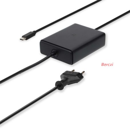 Nedis NBAU45110BK tápegység GaN | 45 W | 5/9/12/15/20 V DC | 2,25 / 2,33 / 2,92 / 3,0 A