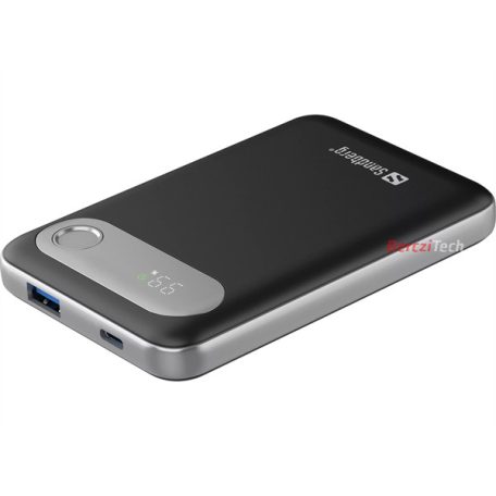 SANDBERG Hordozható akkumulátor, Travel Powerbank 10000 PD20W