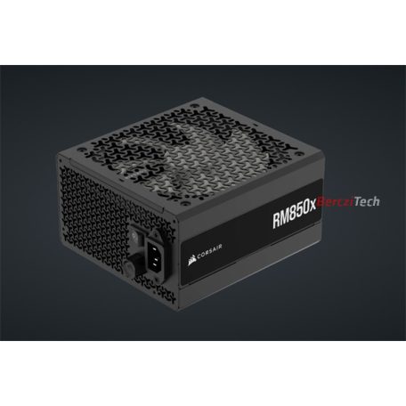 CORSAIR Tápegység Moduláris, RM850x, 850W, ATX 3.1, PCIe 5.1, 14cm, Cybenetics Gold
