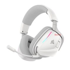   CORSAIR Vezeték Nélküli Headset, VOID v2 Wireless Gaming Headset, Dolby Atmos, fehér