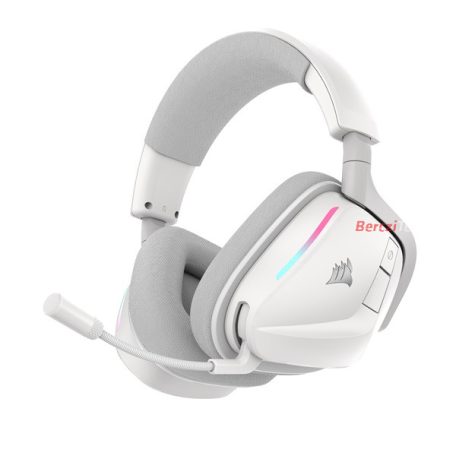 CORSAIR Vezeték Nélküli Headset, VOID v2 Wireless Gaming Headset, Dolby Atmos, fehér
