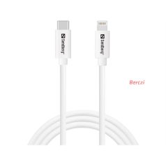 SANDBERG Töltőkábel, USB-C PD to Lighting MFI 1m