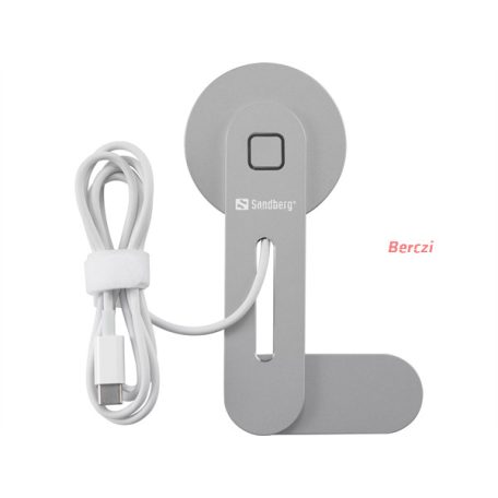 SANDBERG Mágnesen töltő, ScreenMount Magnet Charger 15W